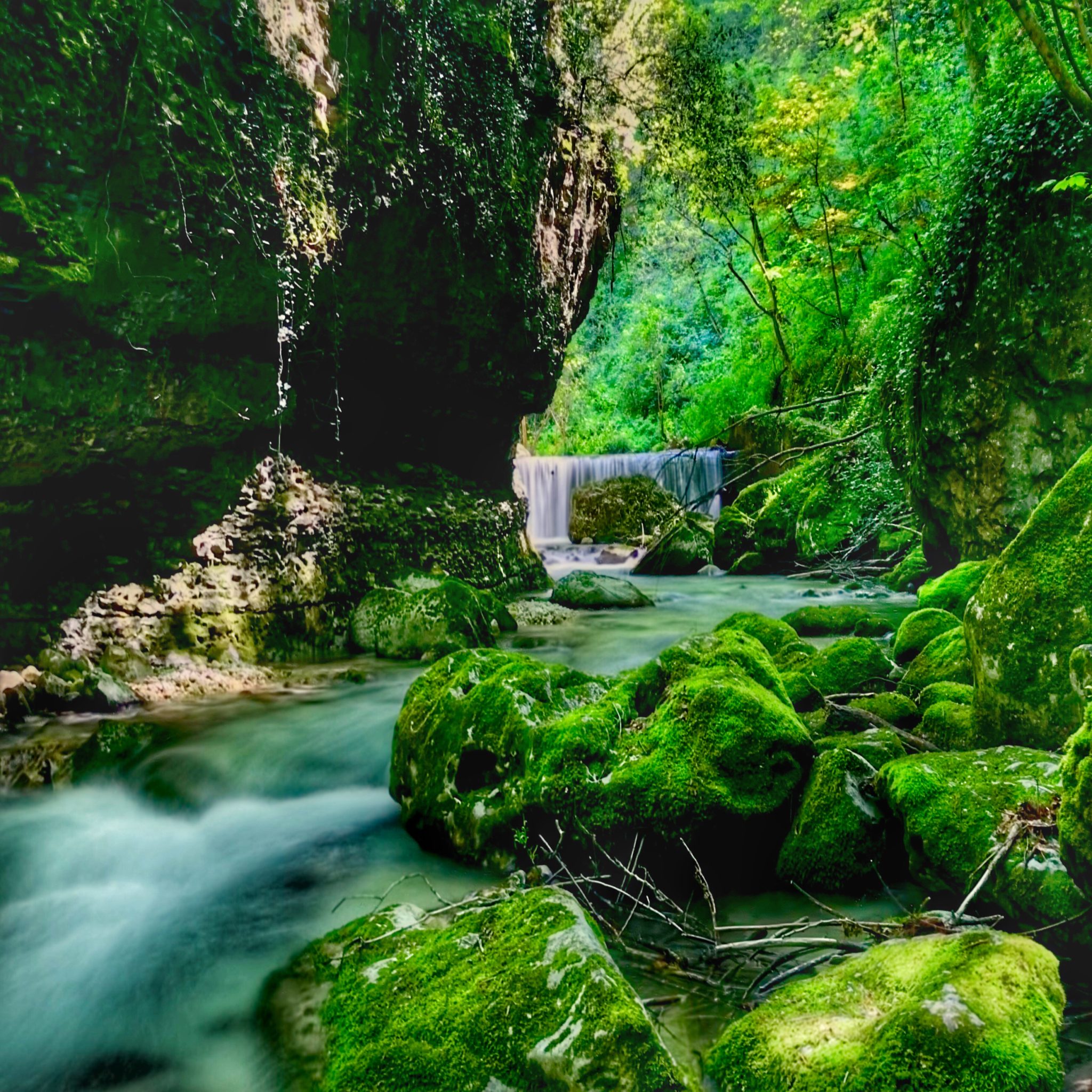 La Valle dell'Orfento sul sentiero delle Scalelle